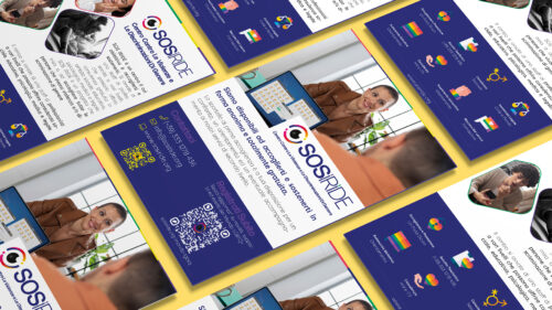Progettazione Grafica Immagine Coordinata Onlus LGPTQ+