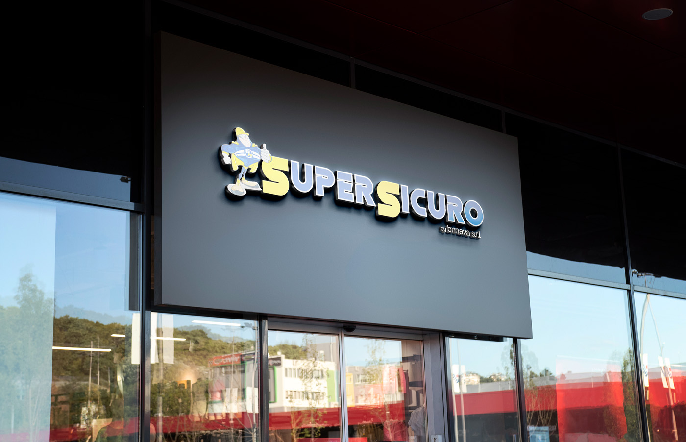 Progettazione Logo Per Super Sicuro