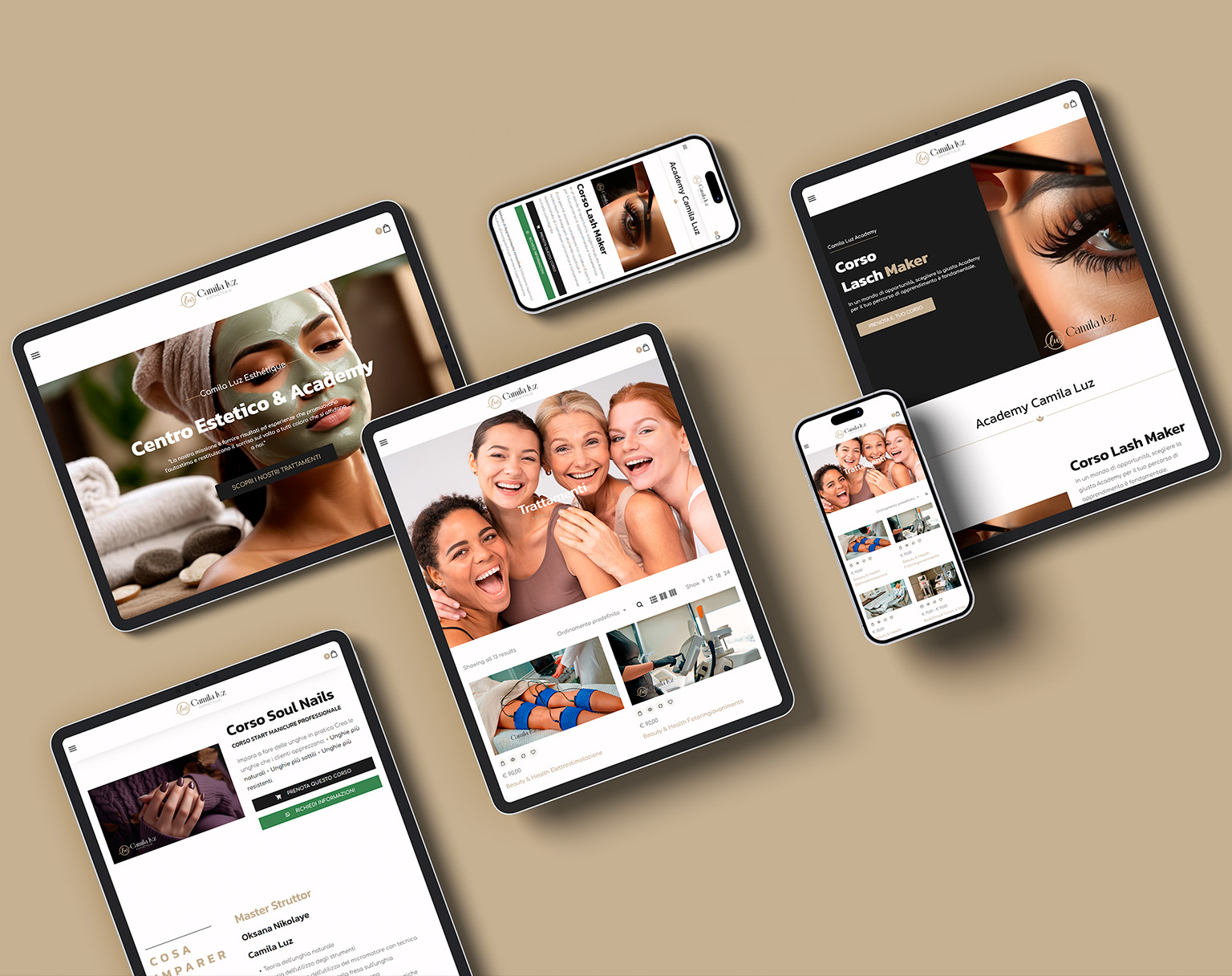 Realizzazione e-Commerce per centro estetico