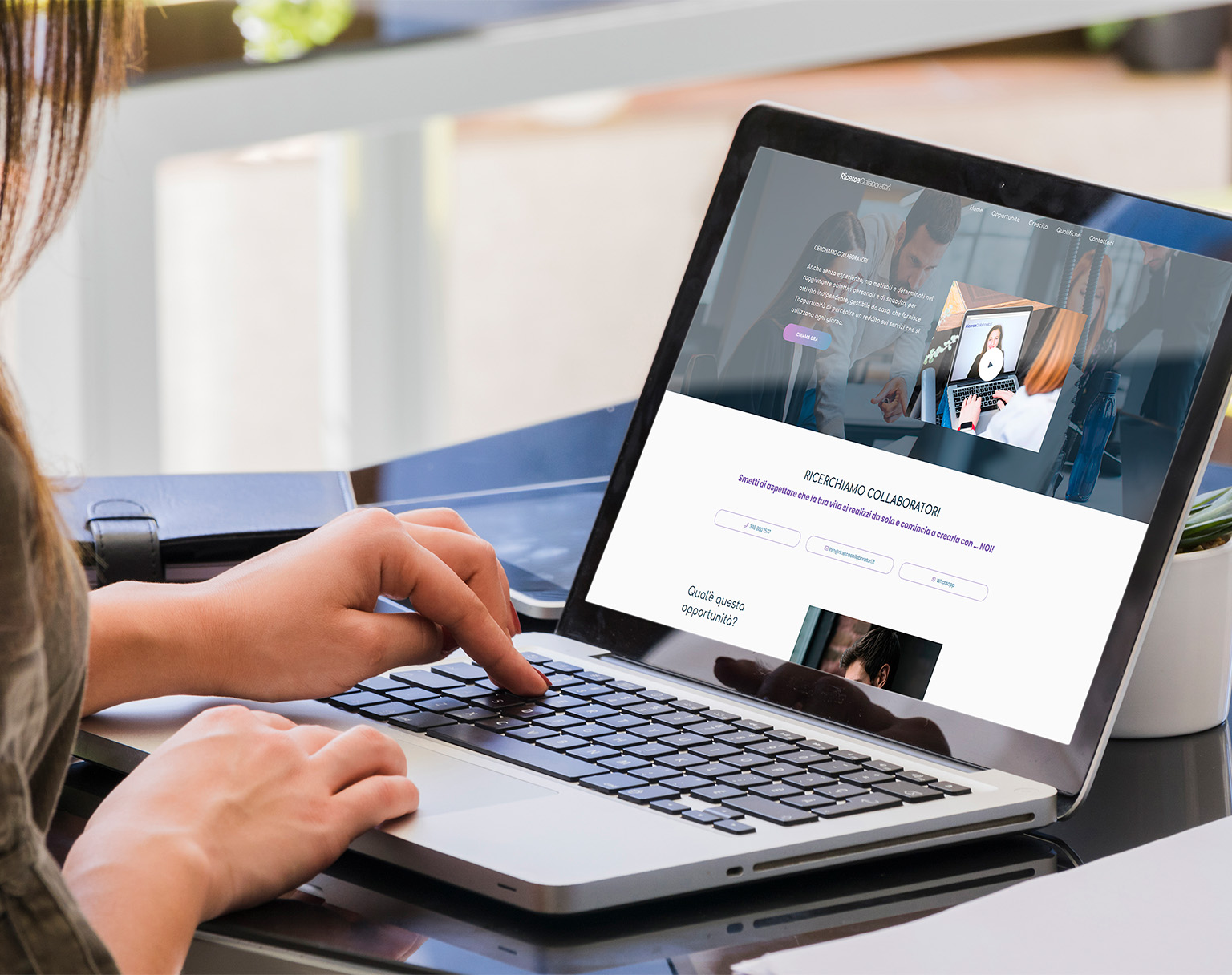 Realizzazione Landing Page centro impiego