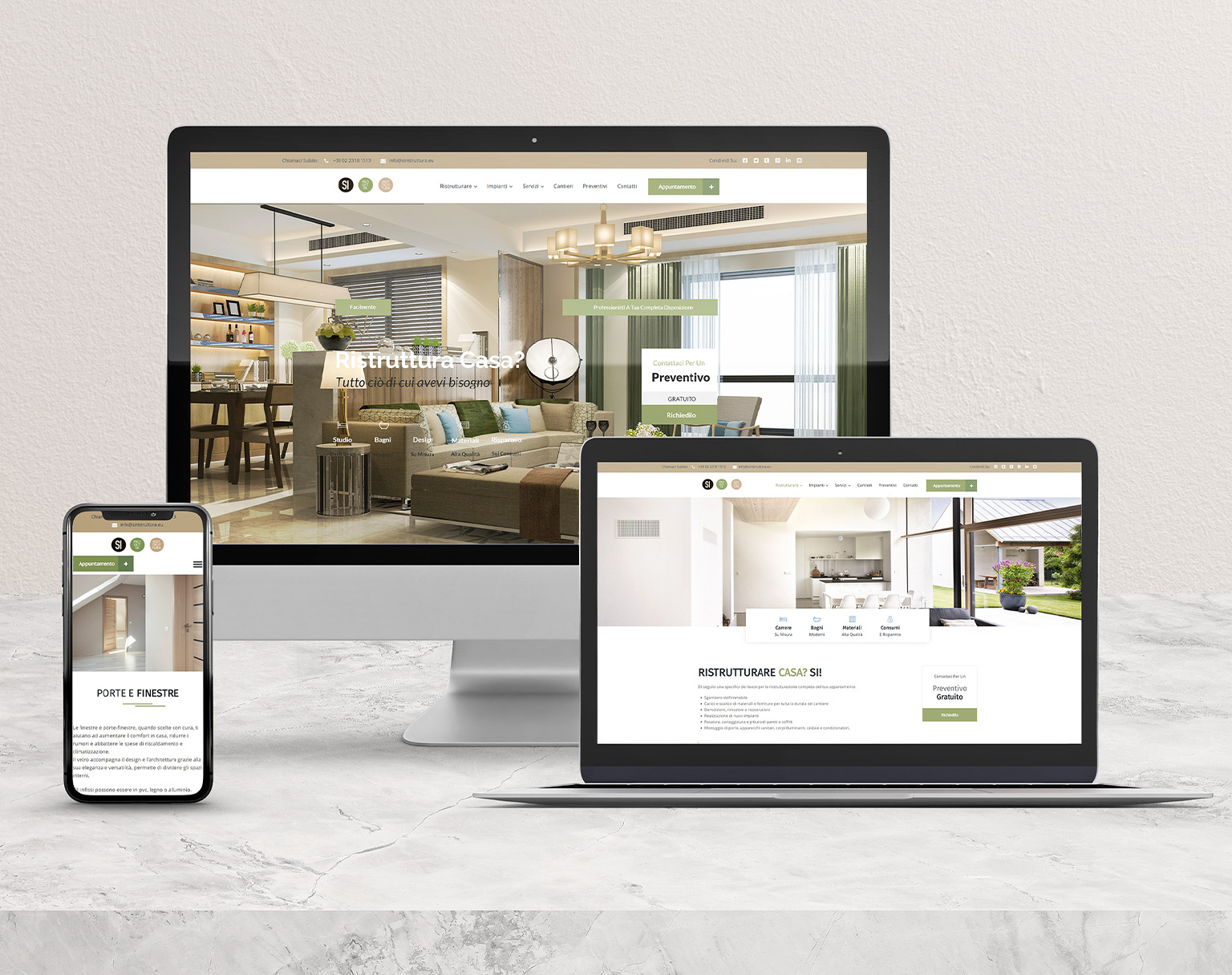 Realizzazione Sito Web per settore immobiliare