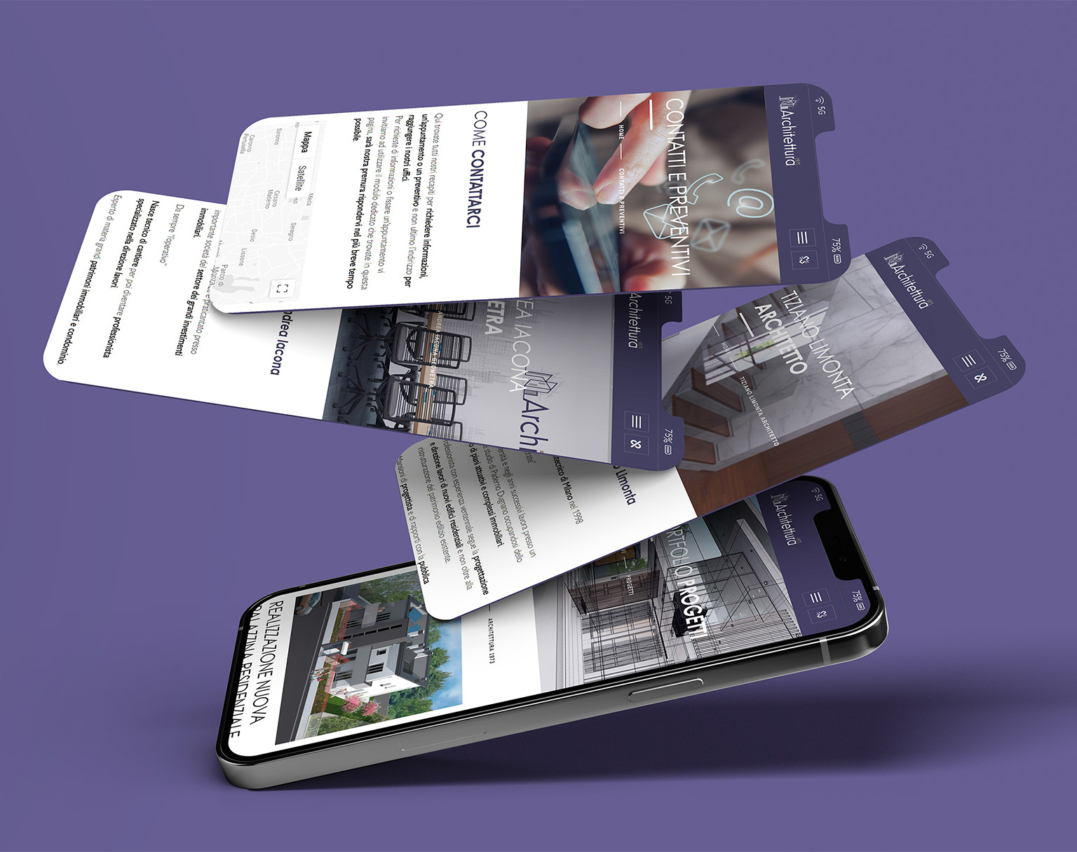 Realizzazione Sito Web per studio architettura